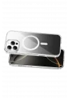 Mey İthalat®   iPhone 16 Pro Max Sora Simli Magsafe Kapak - Siyah