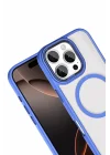 Mey İthalat®   iPhone 16 Pro Max Terea Magsafe Kapak - Mavi