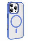 Mey İthalat®   iPhone 16 Pro Max Terea Magsafe Kapak - Mavi