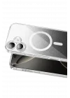 Mey İthalat®   iPhone 16 Sora Simli Magsafe Kapak - Siyah
