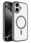 Mey İthalat®   iPhone 16 Terea Magsafe Kapak - Gri