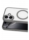 Mey İthalat®   iPhone 16 Terea Magsafe Kapak - Gri