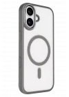 Mey İthalat®   iPhone 16 Terea Magsafe Kapak - Gri