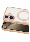 Mey İthalat®   iPhone 16 Terea Magsafe Kapak - Pembe