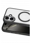 Mey İthalat®   iPhone 16 Terea Magsafe Kapak - Siyah