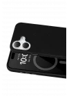 Mey İthalat®   iPhone 16 Vero Magsafe Kapak - Siyah