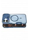 Mey İthalat®   iPhone 16 Zinko Magsafe Kapak - Lacivert