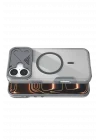 Mey İthalat®   iPhone 16 Zinko Magsafe Kapak - Titan Gri