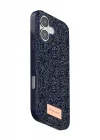 Mey İthalat®   iPhone 17 Bright Simli Kapak - Mavi