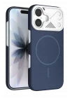 Mey İthalat®   iPhone 17 Export Magsafe Kapak - Lacivert