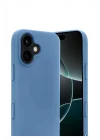 Mey İthalat®   iPhone 17 First Silikon - Mavi