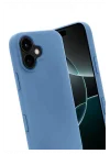 Mey İthalat®   iPhone 17 First Silikon - Mavi