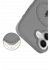 Mey İthalat®   iPhone 17 Jota Magsafe Kapak - Titan Gri