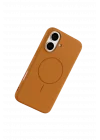 Mey İthalat®   iPhone 17 Jully Magsafe Kapak - Turuncu
