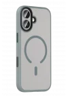 Mey İthalat®   iPhone 17 Megane Magsafe Kapak - Titan Gri