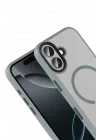 Mey İthalat®   iPhone 17 Megane Magsafe Kapak - Titan Gri