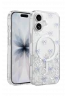 Mey İthalat®   iPhone 17 Misk Simli Magsafe Kapak - Desen 3