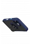 Mey İthalat®   iPhone 17 Montreal Yüzüklü Silikon Kapak - Lacivert