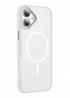 Mey İthalat®   iPhone 17 Neksa Magsafe Kapak - Beyaz