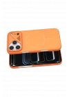 Mey İthalat®   iPhone 17 Pro Export Magsafe Kapak - Turuncu