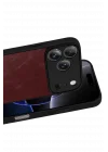 Mey İthalat®   iPhone 17 Pro Max Aras Deri Kapak - Bordo