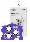 Mey İthalat®   iPhone 17 Pro Max Bilvis Titan Kamera Lens - Gümüş