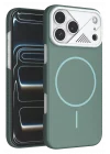 Mey İthalat®   iPhone 17 Pro Max Export Magsafe Kapak - Turkuaz