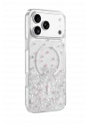 Mey İthalat®   iPhone 17 Pro Max Misk Simli Magsafe Kapak - Desen 1