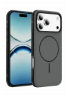 Mey İthalat®   iPhone 17 Pro Max Neksa Magsafe Kapak - Siyah