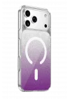 Mey İthalat®   iPhone 17 Pro Max Sora Simli Magsafe Kapak - Mor