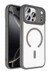 Mey İthalat®   iPhone 17 Pro Max Terea Magsafe Kapak - Gri