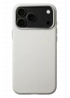 Mey İthalat®   iPhone 17 Pro Max Wonder Deri Magsafe Kapak - Beyaz