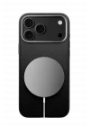 Mey İthalat®   iPhone 17 Pro Max Wonder Deri Magsafe Kapak - Siyah