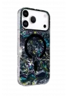 Mey İthalat®   iPhone 17 Pro Mila Dalgalı Magsafe Kapak - Lacivert