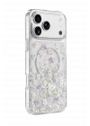 Mey İthalat®   iPhone 17 Pro Misk Simli Magsafe Kapak - Desen 2