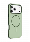 Mey İthalat®   iPhone 17 Pro Neksa Magsafe Kapak - Yeşil