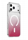 Mey İthalat®   iPhone 17 Pro Sora Simli Magsafe Kapak - Kırmızı