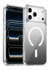 Mey İthalat®   iPhone 17 Pro Sora Simli Magsafe Kapak - Siyah