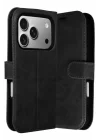 Mey İthalat®   iPhone 17 Pro Trend S Plus Kapaklı Kılıf - Siyah