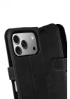Mey İthalat®   iPhone 17 Pro Trend S Plus Kapaklı Kılıf - Siyah