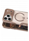 Mey İthalat®   iPhone 17 Pro Zinko Magsafe Kapak - Çöl Titanyum