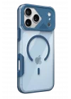 Mey İthalat®   iPhone 17 Pro Zinko Magsafe Kapak - Lacivert