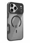 Mey İthalat®   iPhone 17 Pro Zinko Magsafe Kapak - Siyah
