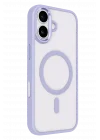 Mey İthalat®   iPhone 17 Terea Magsafe Kapak - Mor