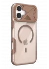 Mey İthalat®   iPhone 17 Zinko Magsafe Kapak - Çöl Titanyum
