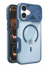 Mey İthalat®   iPhone 17 Zinko Magsafe Kapak - Lacivert