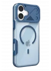 Mey İthalat®   iPhone 17 Zinko Magsafe Kapak - Lacivert