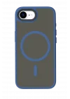 Mey İthalat®   iPhone 17E Megane Magsafe Kapak - Lacivert