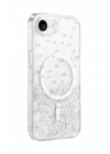 Mey İthalat®   iPhone 17E Misk Simli Magsafe Kapak - Desen 1