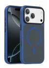 Mey İthalat®   iPhone 18 Pro Max Megane Magsafe Kapak - Lacivert